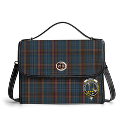 Renton Tartan Crest Satchel Bag