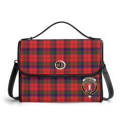 Robertson Modern Tartan Crest Satchel Bag