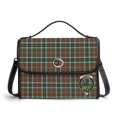 Thomson Hunting Modern Tartan Crest Satchel Bag