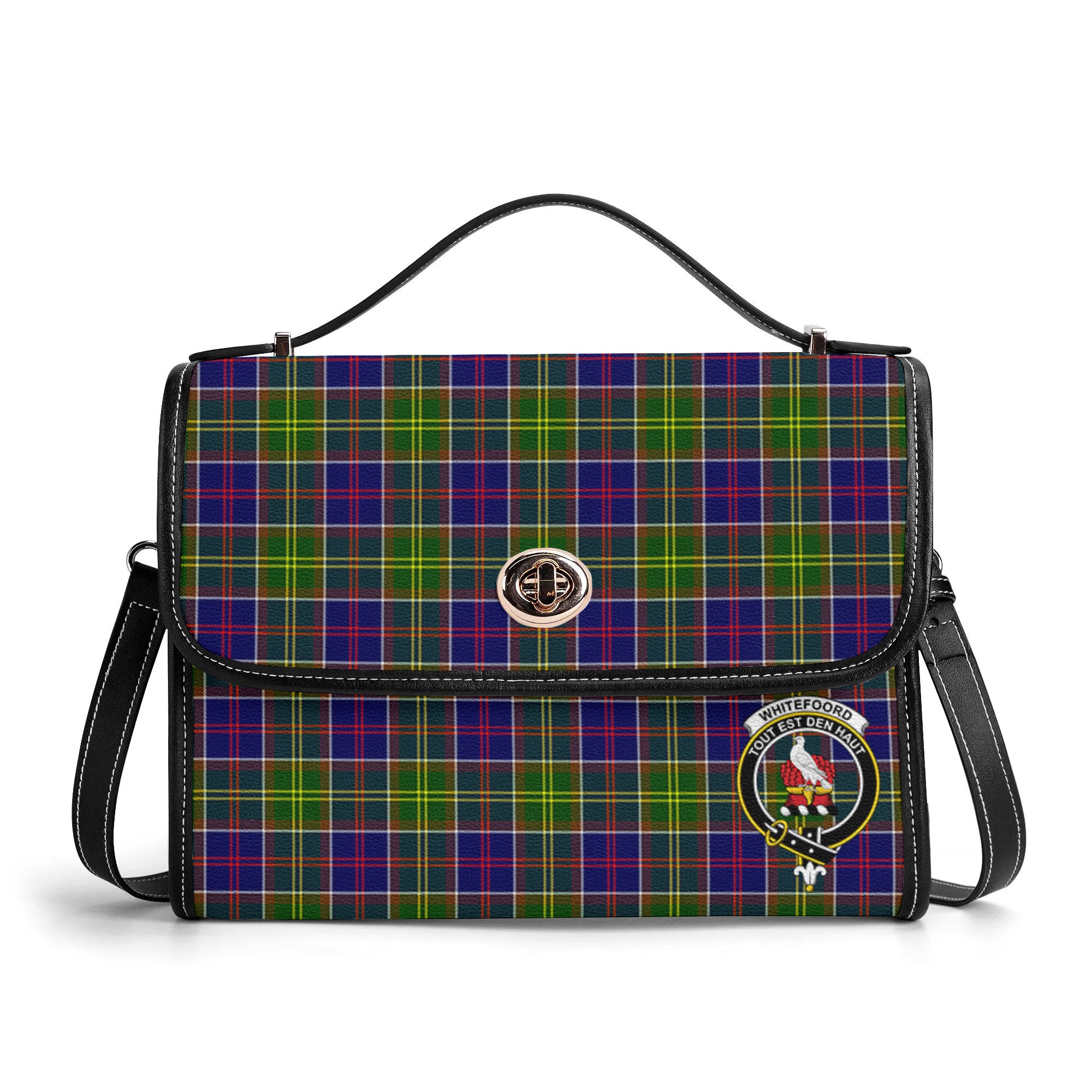Whitefoord Tartan Crest Satchel Bag