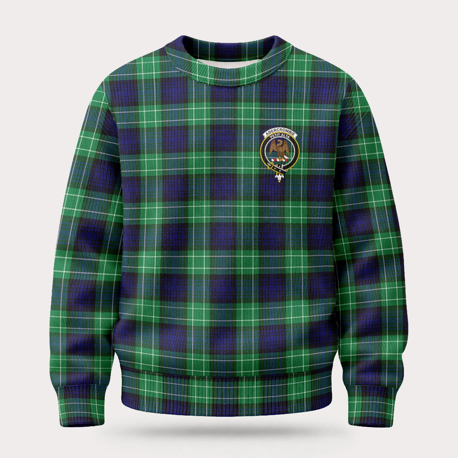 Abercrombie Tartan Crest Sweater