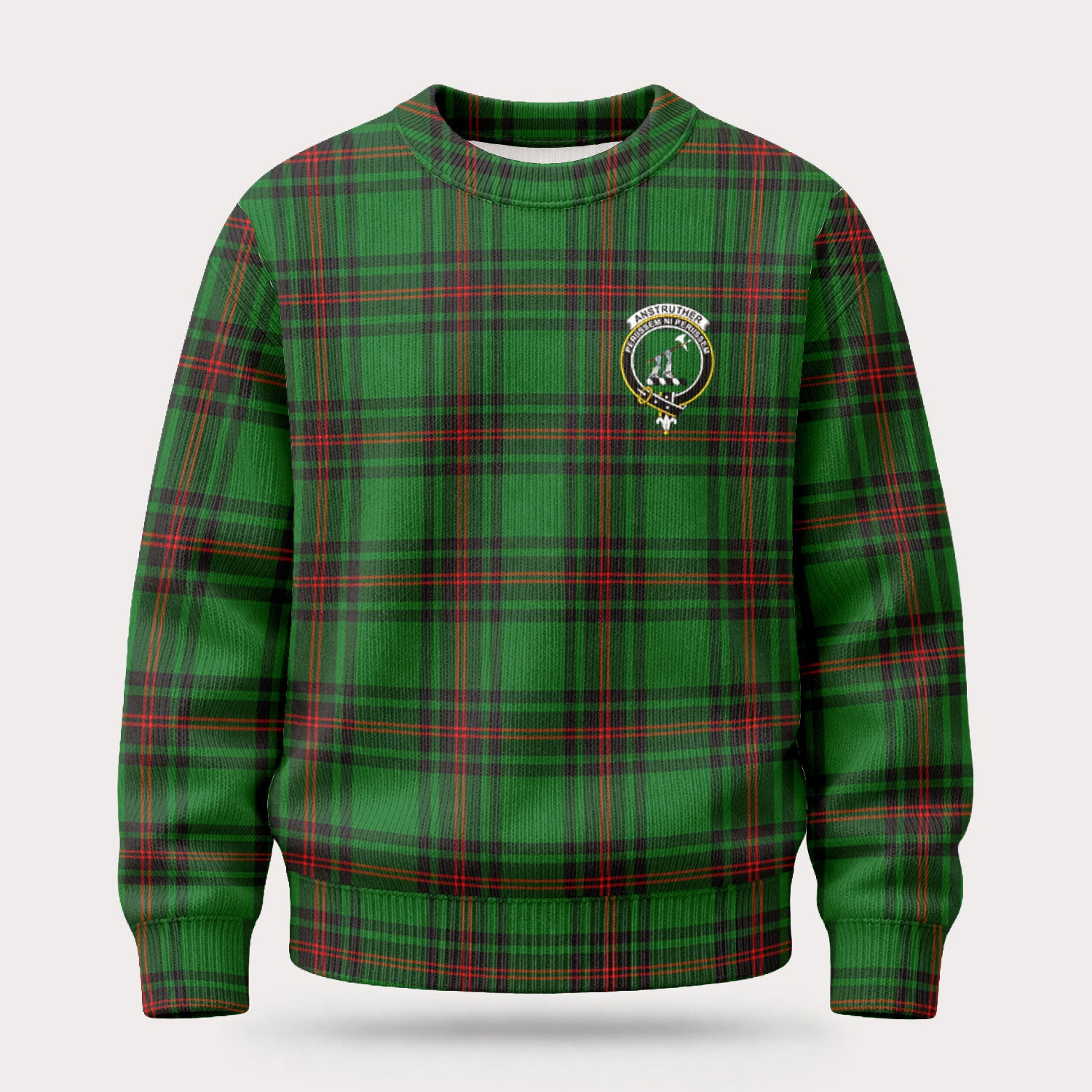 Anstruther Tartan Crest Sweater