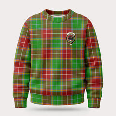 Baxter Modern Tartan Crest Sweater