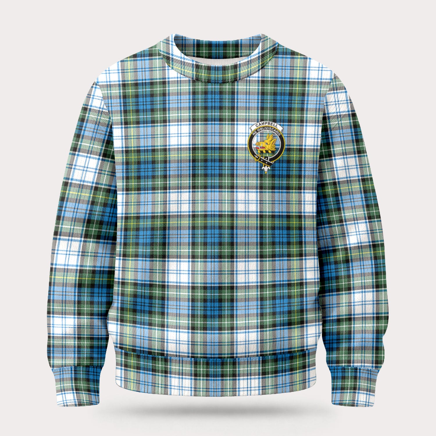 Campbell Dress Ancient Tartan Crest Sweater