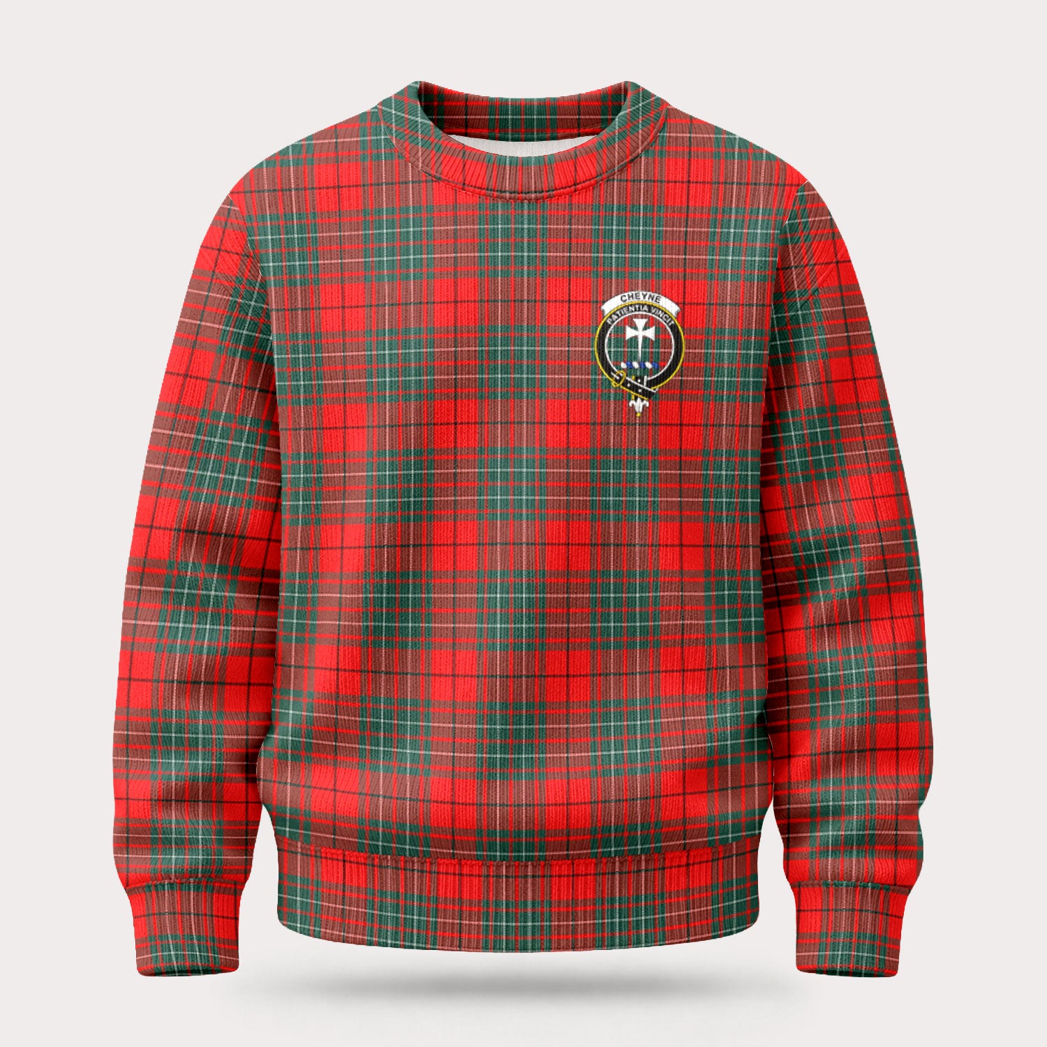 Cheyne Tartan Crest Sweater