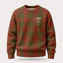 Drummond Clan Tartan Crest Sweater