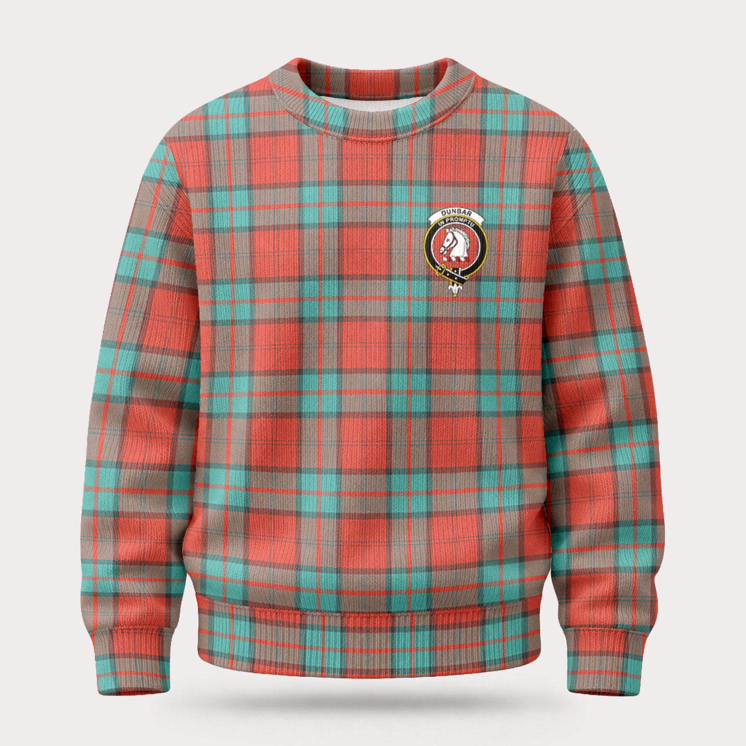 Dunbar Ancient Tartan Crest Sweater