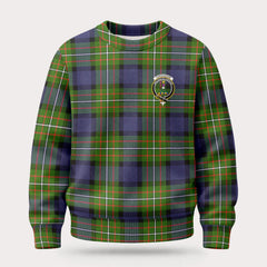 Fergusson Modern Tartan Crest Sweater