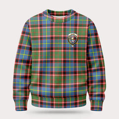 Glass Tartan Crest Sweater
