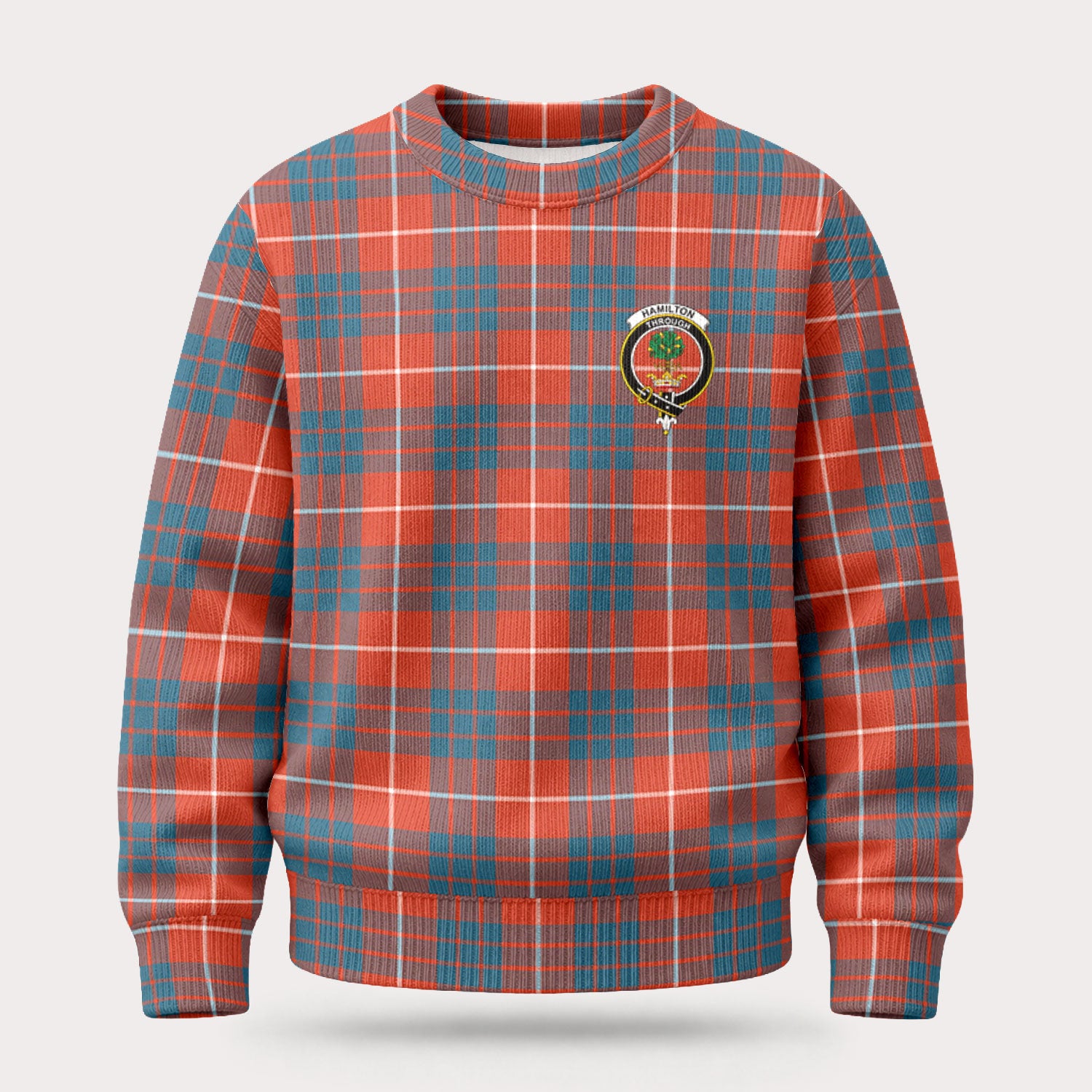 Hamilton Ancient Tartan Crest Sweater