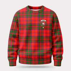 Heron Tartan Crest Sweater
