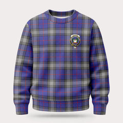 Kinnaird Tartan Crest Sweater