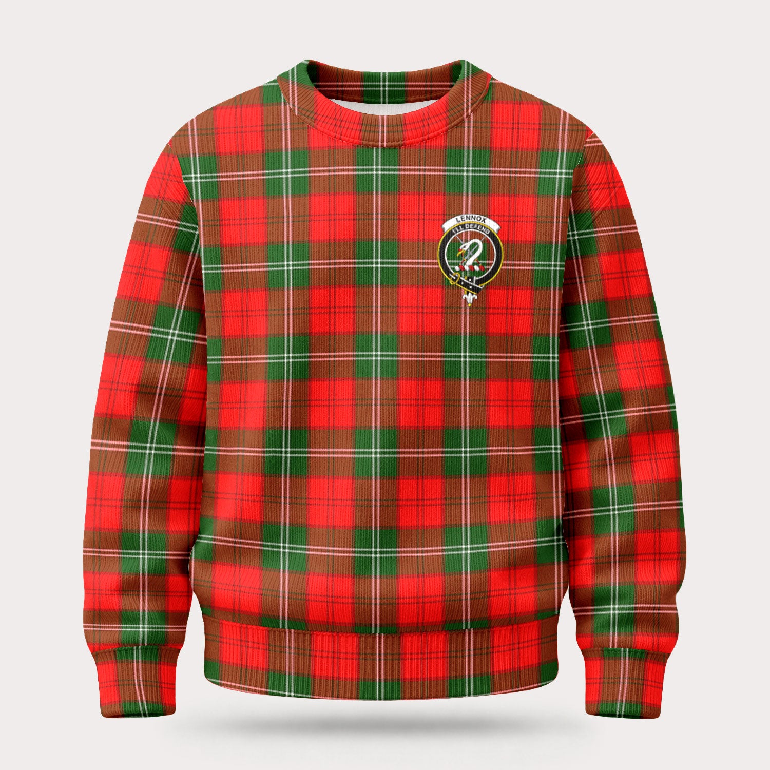 Lennox Tartan Crest Sweater