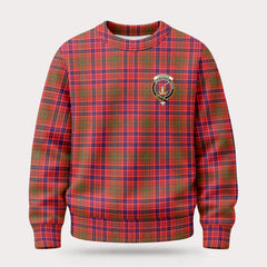 Lumsden Modern Tartan Crest Sweater