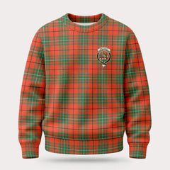 MacAuley Ancient Tartan Crest Sweater