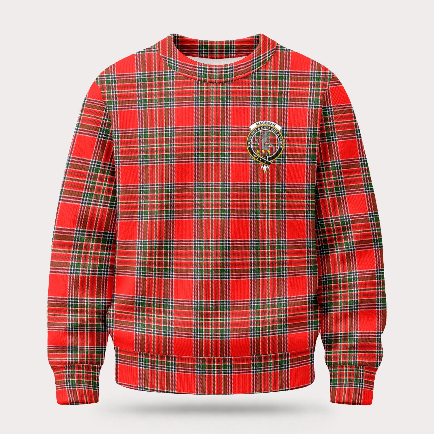 MacBean Tartan Crest Sweater