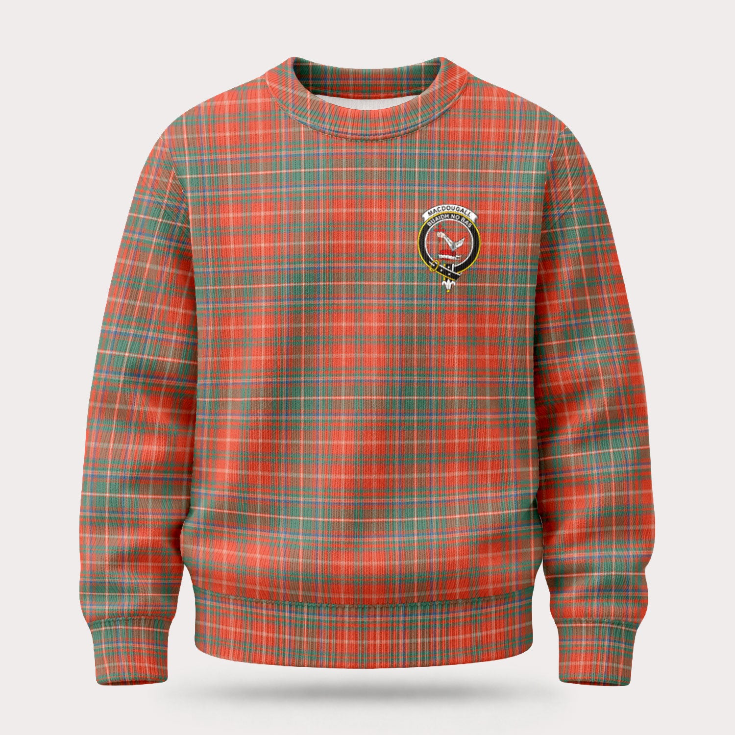 MacDougall Ancient Tartan Crest Sweater