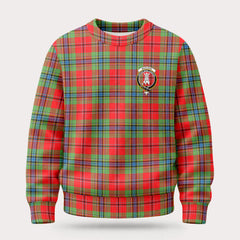MacLean of Duart Modern Tartan Crest Sweater