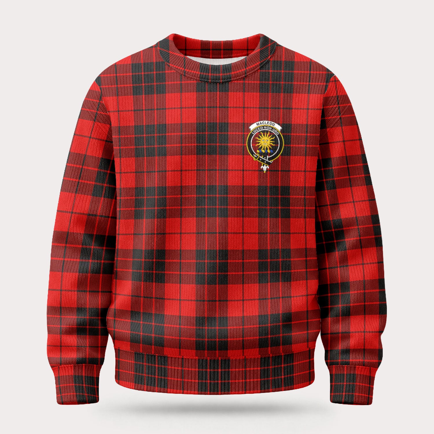 MacLeod of Raasay Tartan Crest Sweater