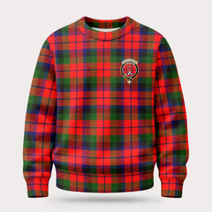 MacNaughten Tartan Crest Sweater