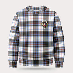 MacRae Dress Modern Tartan Crest Sweater