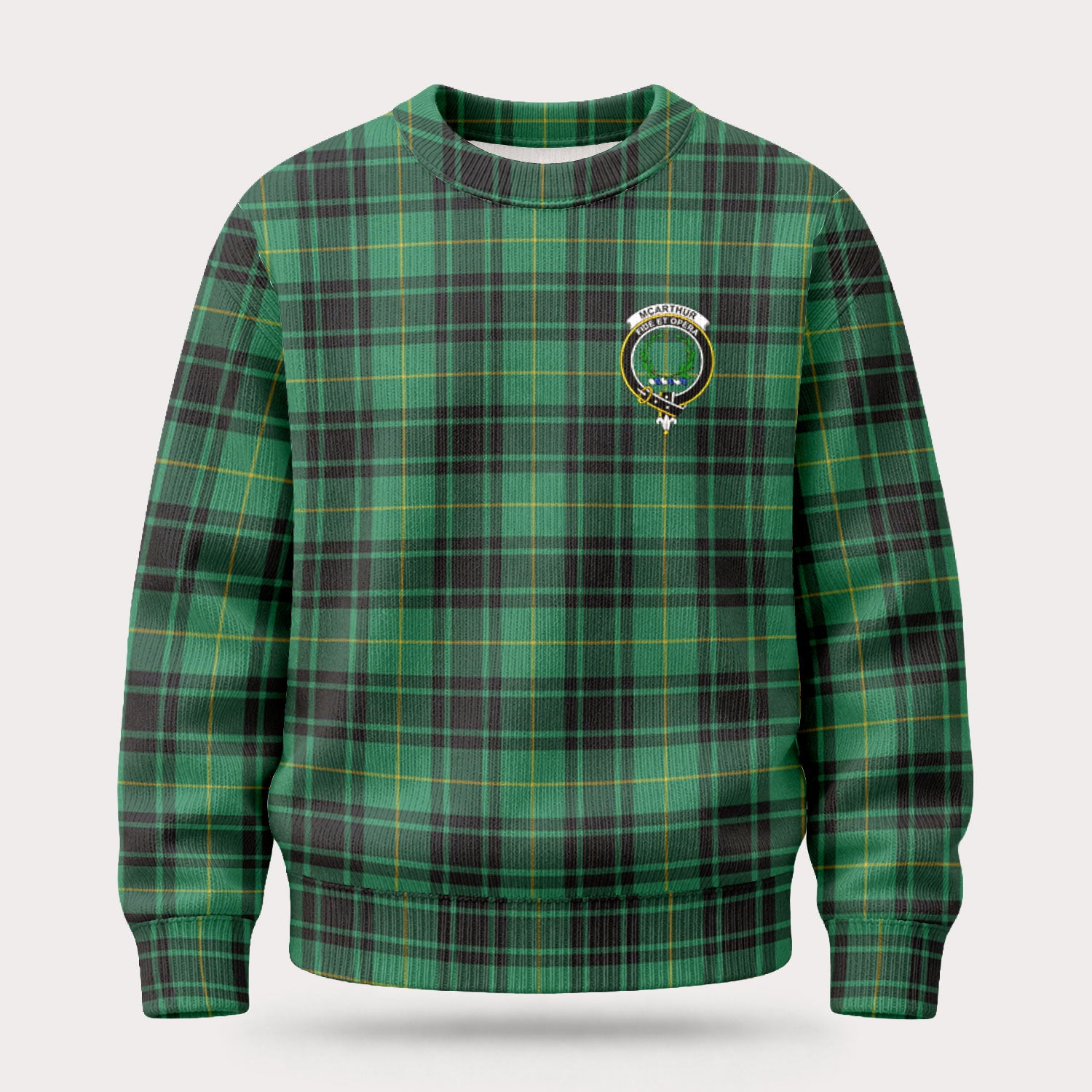 McArthur Ancient Tartan Crest Sweater