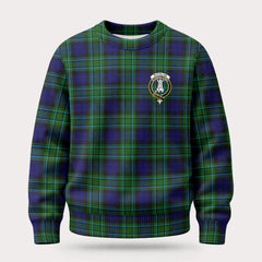 McCallum Modern Tartan Crest Sweater