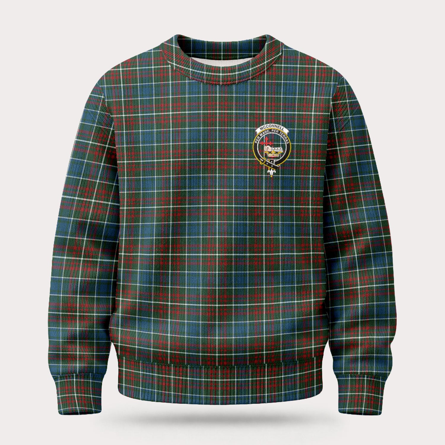 McConnell Tartan Crest Sweater