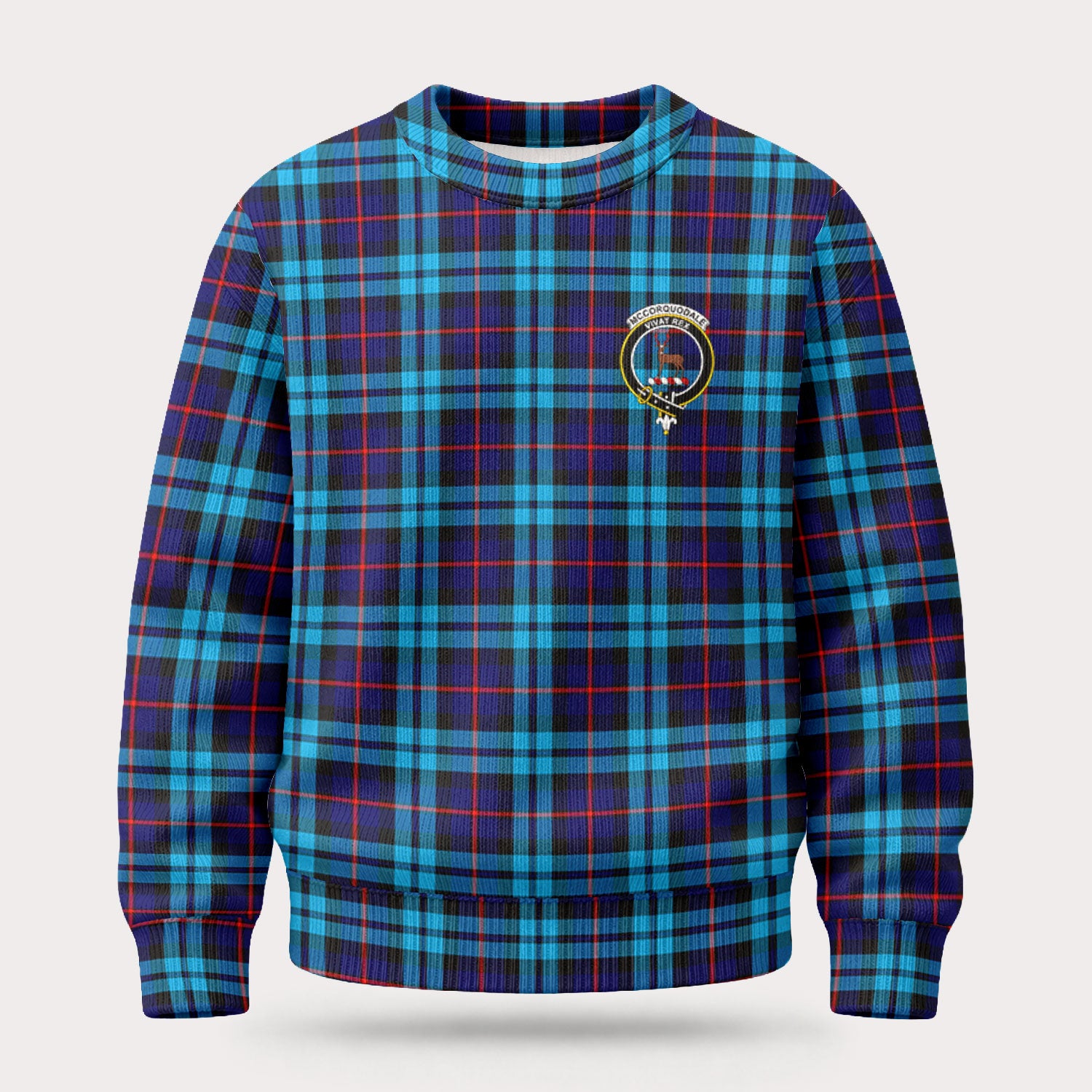 McCorquodale Tartan Crest Sweater