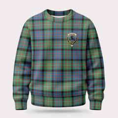 McDonnell of Glengarry Ancient Tartan Crest Sweater