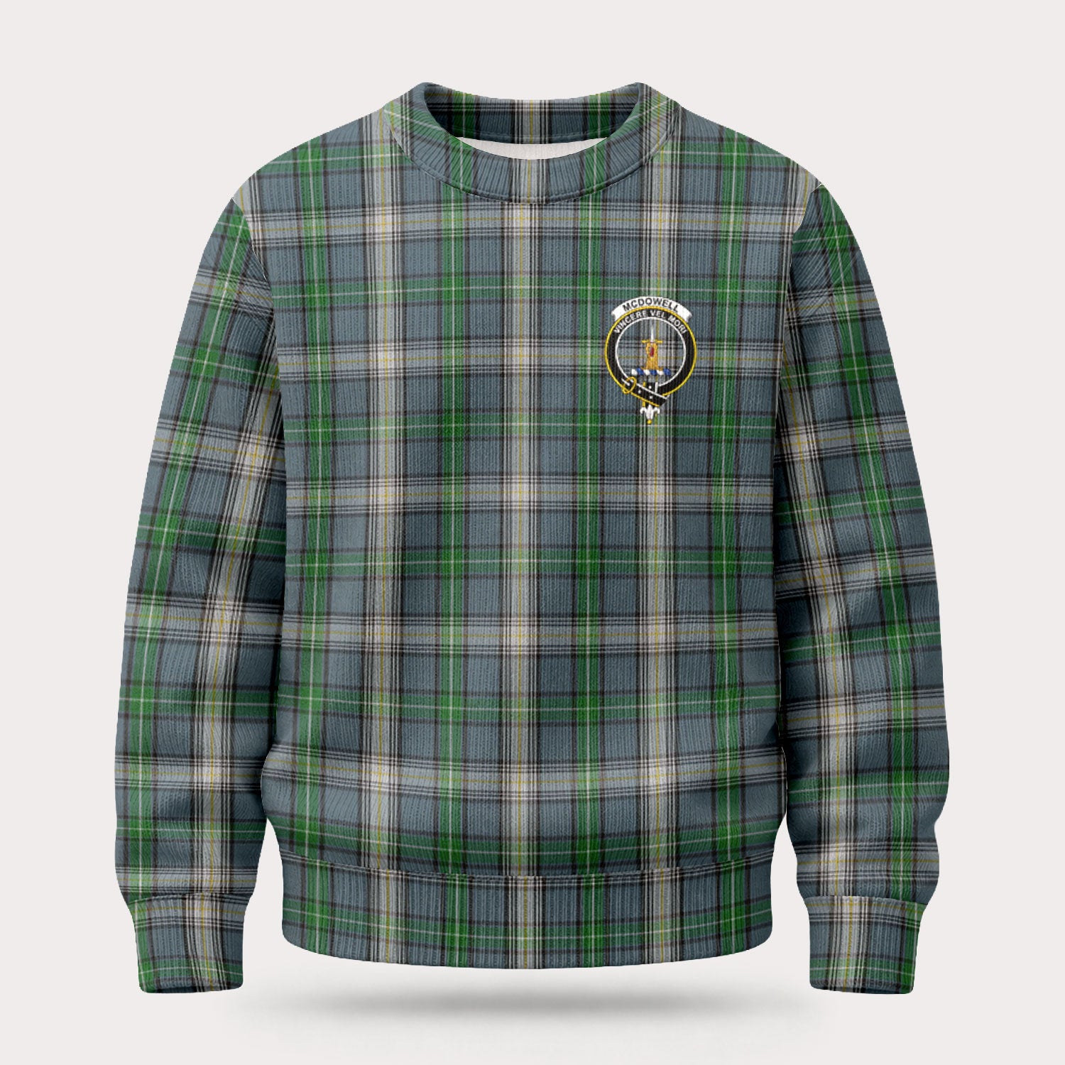 McDowell (MacDowell) Tartan Crest Sweater