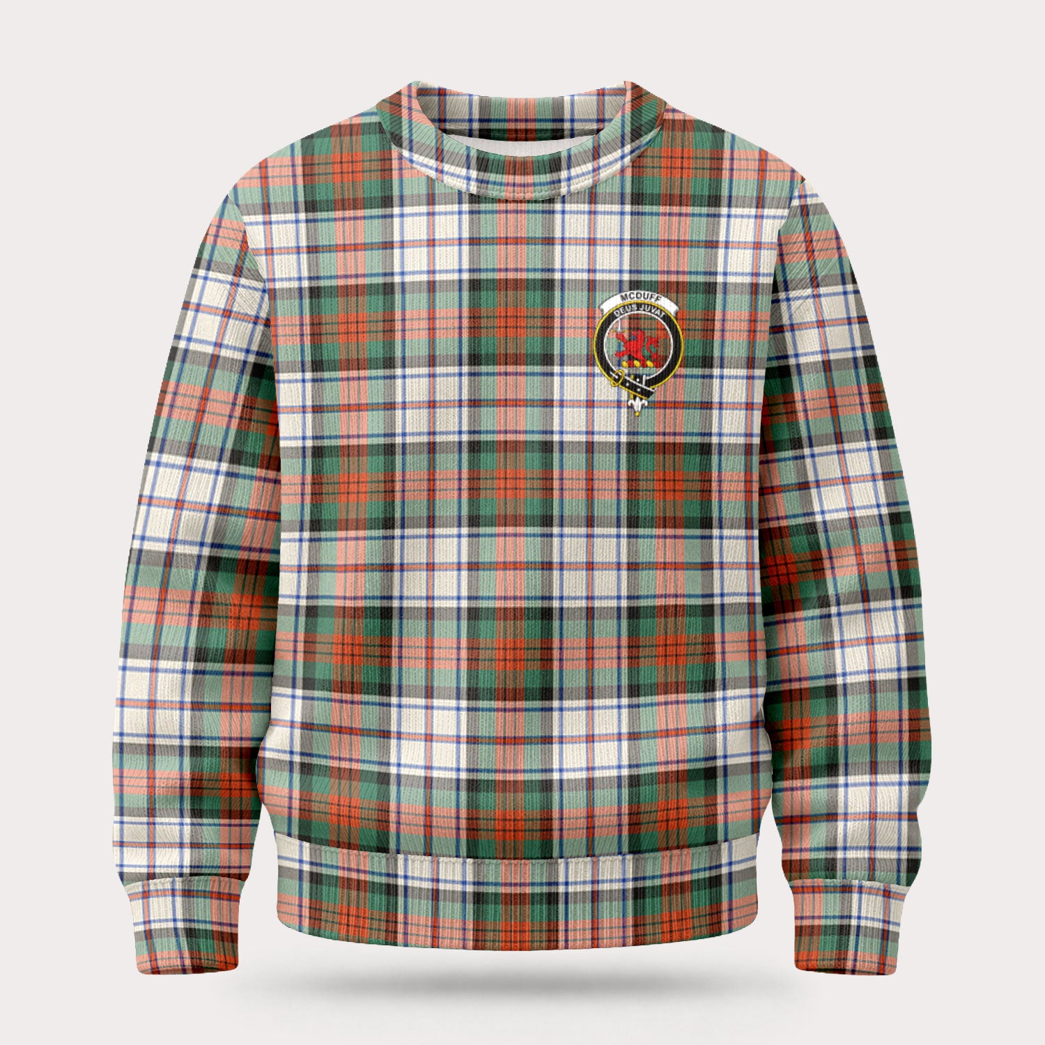 McDuff Dress Ancient Tartan Crest Sweater