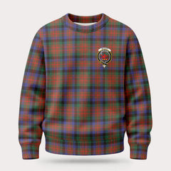McDuff Hunting Modern Tartan Crest Sweater