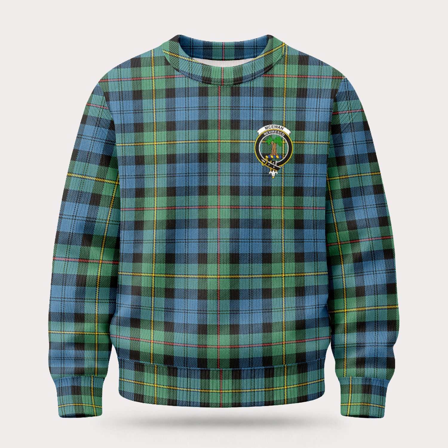 McEwan Ancient Tartan Crest Sweater