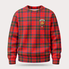 McGillivray Modern Tartan Crest Sweater