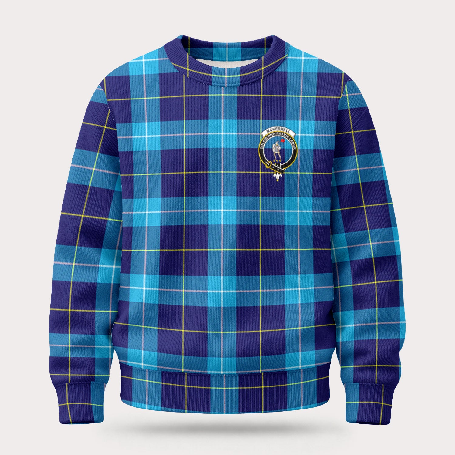 McKerrell Tartan Crest Sweater