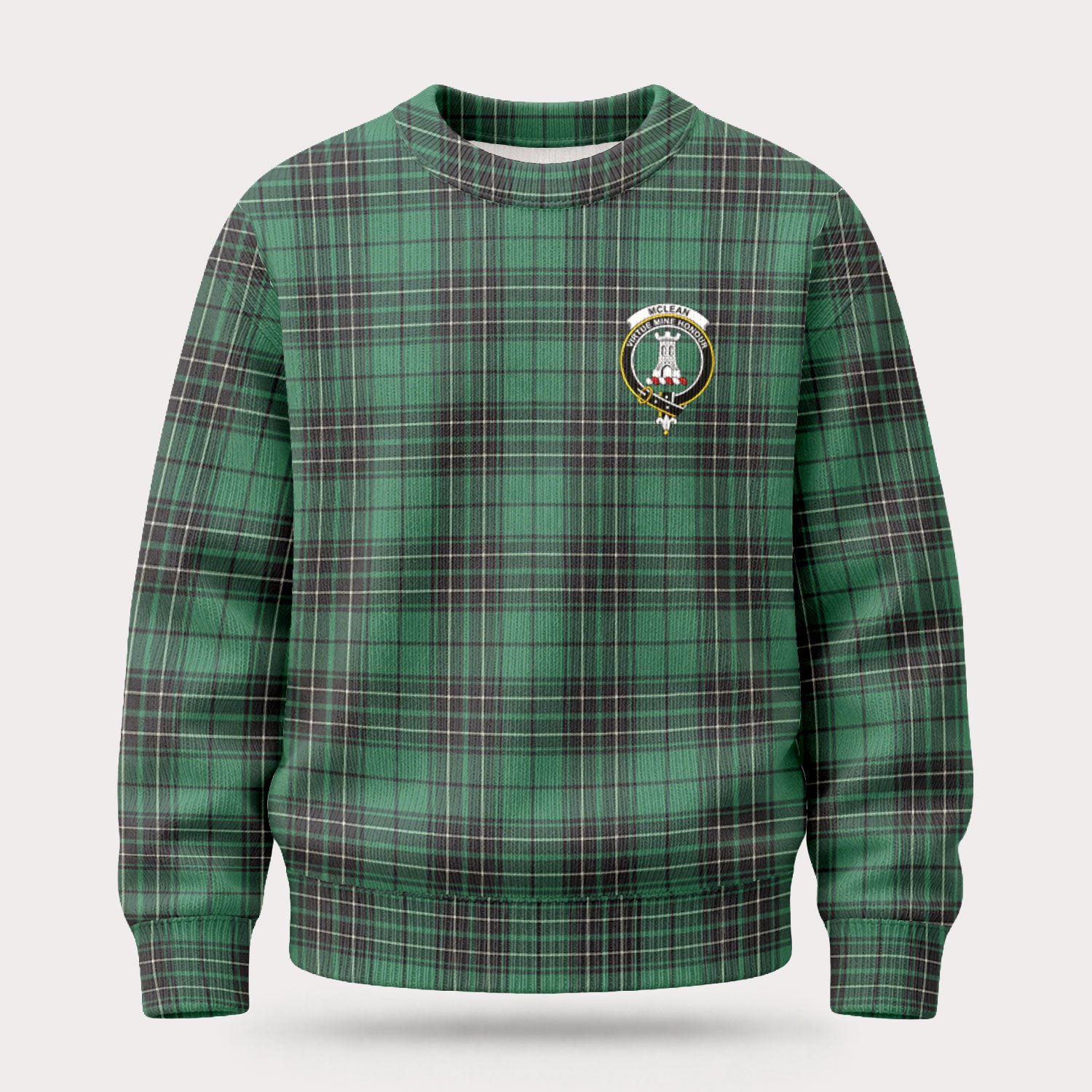 McLean Hunting Ancient Tartan Crest Sweater