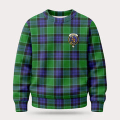 Monteith Tartan Crest Sweater