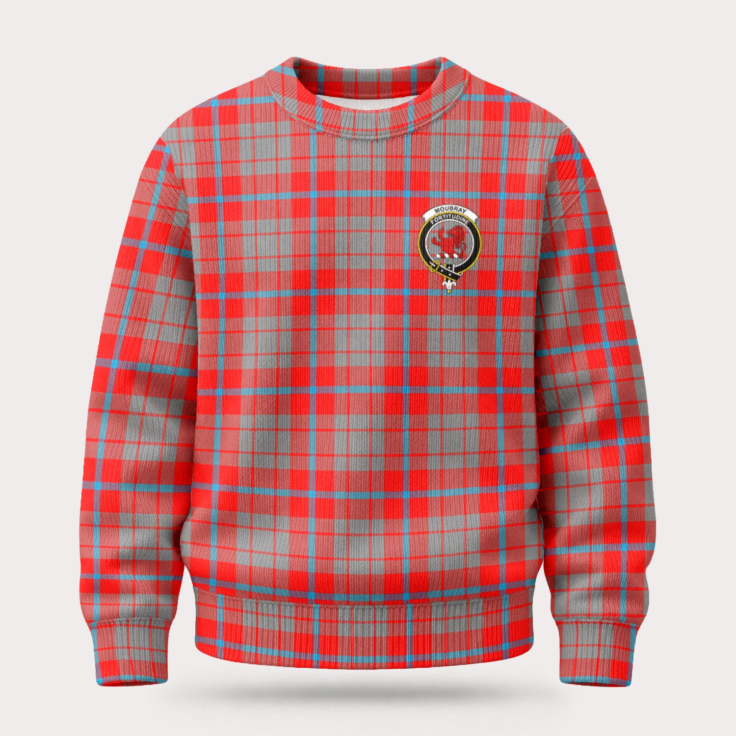Moubray Tartan Crest Sweater