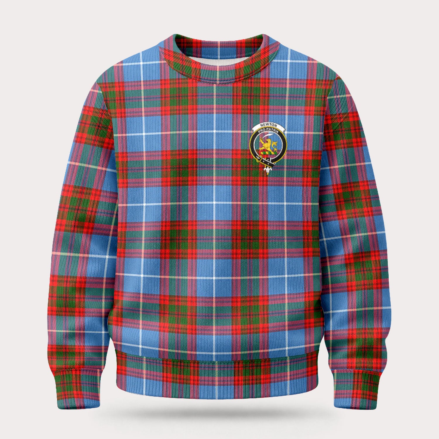 Newton Tartan Crest Sweater