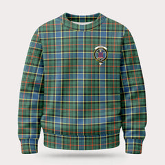 Ogilvie Hunting Ancient Tartan Crest Sweater