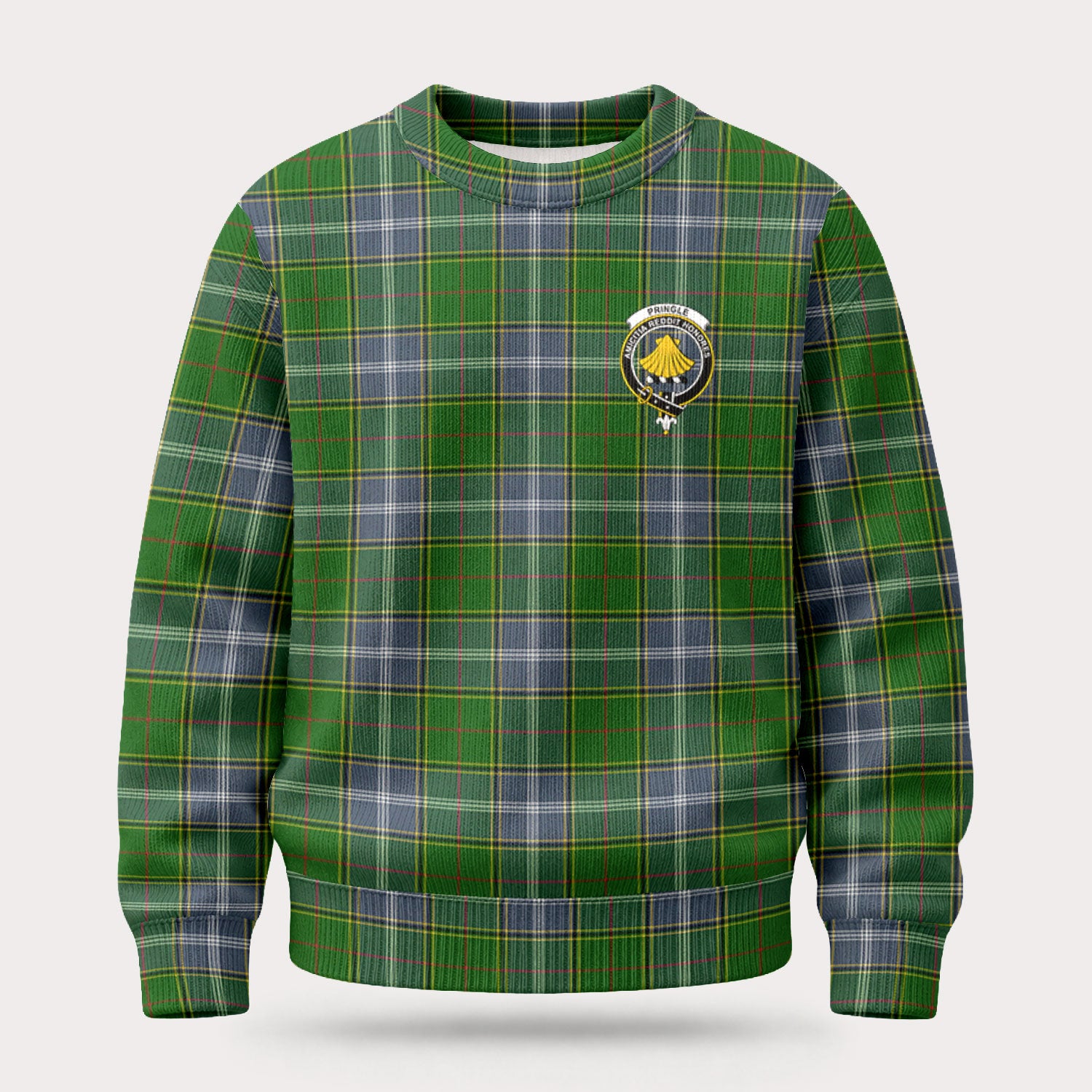 Pringle Tartan Crest Sweater