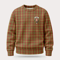 Reid Ancient Tartan Crest Sweater