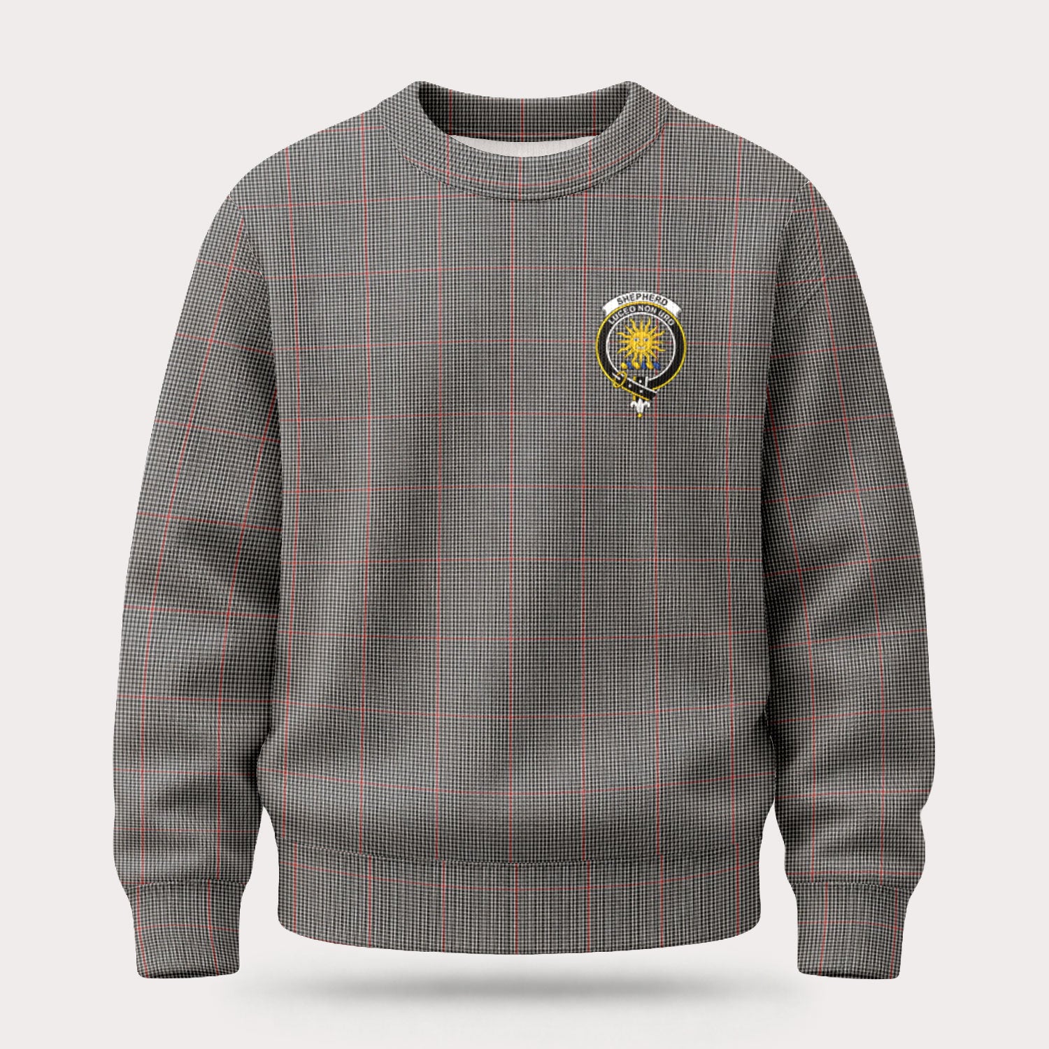 Shepherd Tartan Crest Sweater