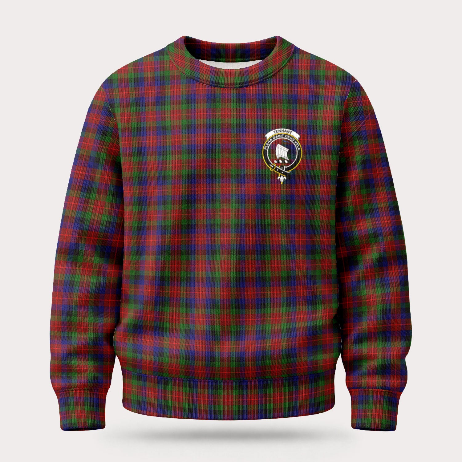 Tennant Tartan Crest Sweater