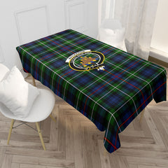 MacKenzie Modern Tartan Crest Tablecloth
