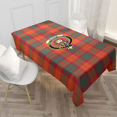 MacNab Ancient Tartan Crest Tablecloth