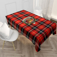 Marjoribanks Tartan Crest Tablecloth