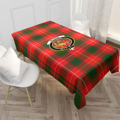 McPhee Tartan Crest Tablecloth