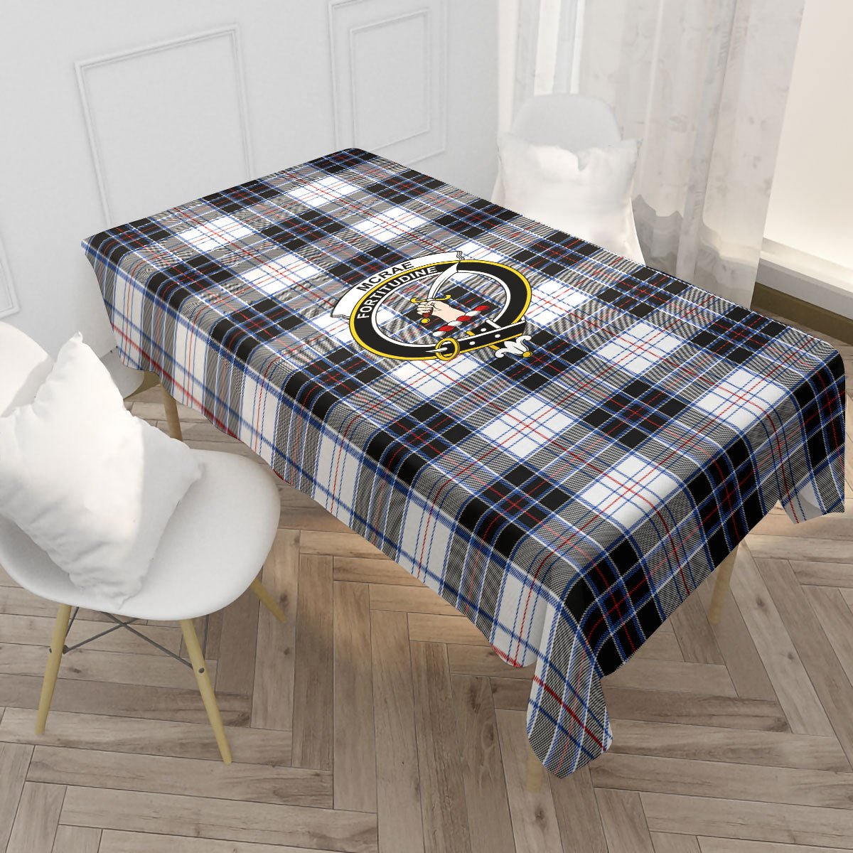 McRae Dress Modern Tartan Crest Tablecloth